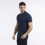 ⁦פולו קצר NAUTICA K81001 -NAVY⁩ – תמונה ⁦2⁩