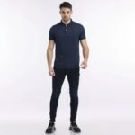 ⁦פולו קצר NAUTICA K81001 -NAVY⁩ – תמונה ⁦4⁩