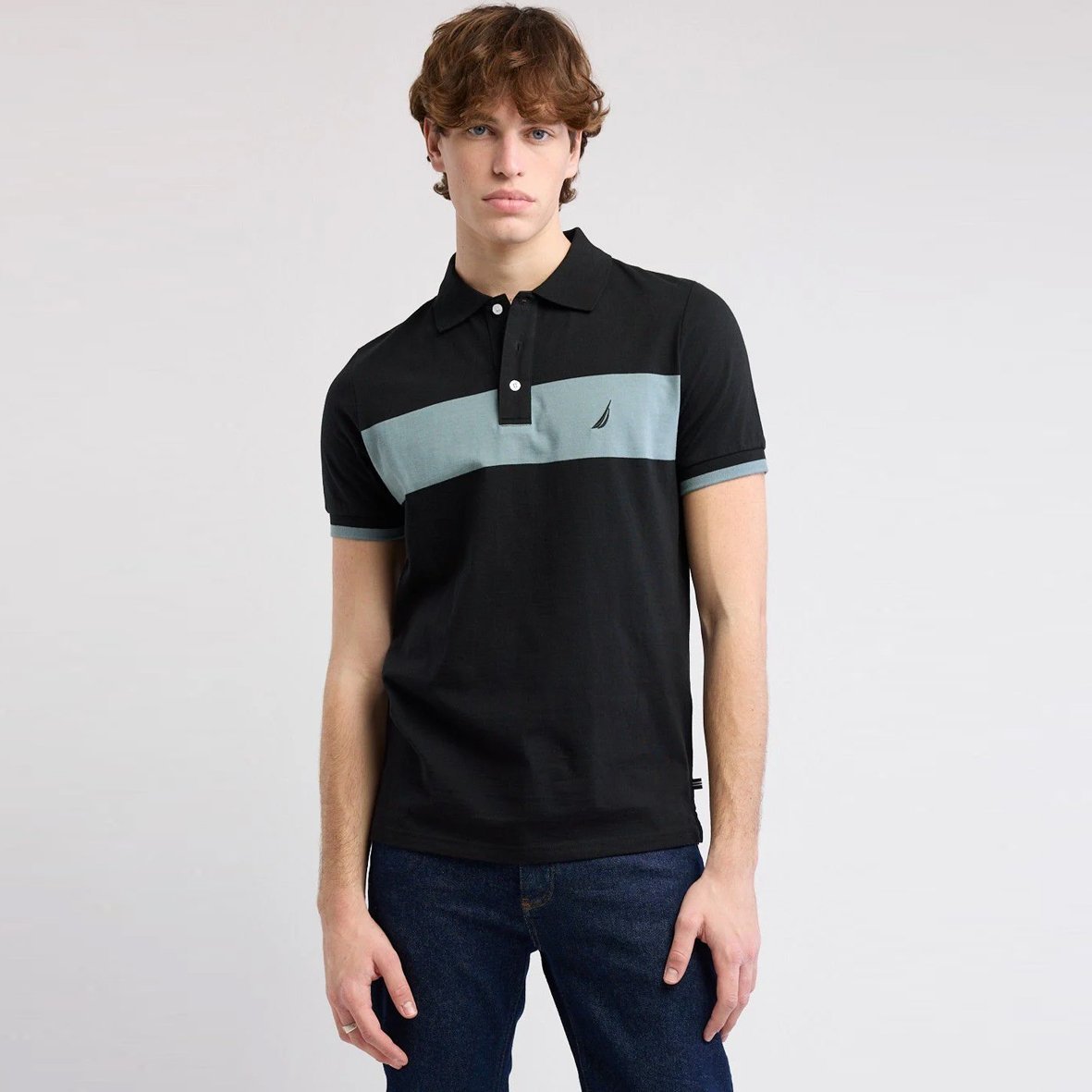 NAUTICA-POLO-SHIRT-N1R03645011-4.jpg חולצת פולו קצרה של Nautica – תמונה 1