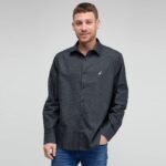 חולצה מכופתרת עם שרוולים ארוכים של Nautica