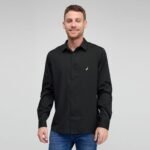 חולצה מכופתרת עם שרוולים ארוכים Nautica