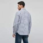 חולצה מכופתרת עם שרוולים ארוכים Nautica – תמונה 3