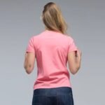 ⁦טי שירט כותנה לצעירות של NAUTICA T-53018SBNSP24-NRFROUPINK⁩ – תמונה ⁦3⁩