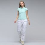 ⁦פולו קצר NAUTICA T-53502SBNSP24 AQU AQUA⁩ – תמונה ⁦4⁩