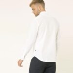⁦חולצה מכופתרת חלקה NAUTICA W81I02 TAILORED FIT⁩ – תמונה ⁦4⁩