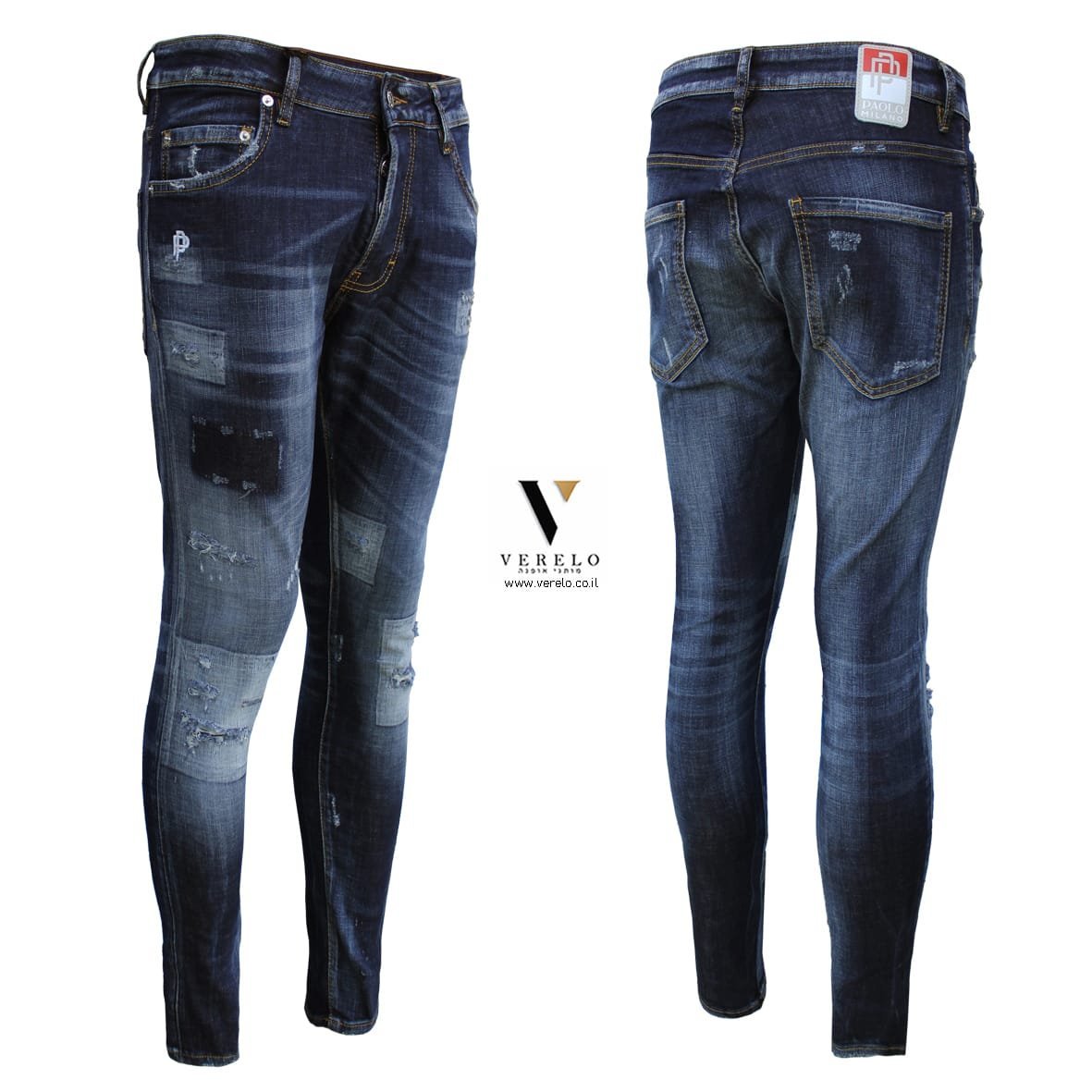 PAOLO-MILANO-4440.jpg גינס סקיני PAOLO MILANO – תמונה 1