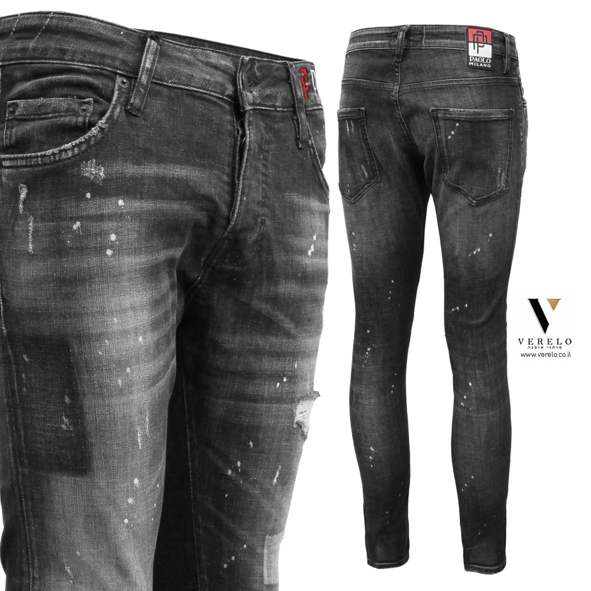 PAOLO-MILANO-4562.jpg גינס סקיני PAOLO MILANO – תמונה 1