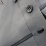 ⁦מכנס פראדה לייקרה PAUL PASCAL GREY⁩ – תמונה ⁦3⁩