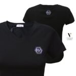 טי שירט לצעירות של ROBERTO VINO TS1024-BLACK