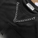 מעבר כותנה לנשים של ROBERTO VINO TS1113-BLACK – תמונה 5