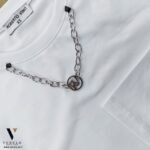 מעבר כותנה לנשים של ROBERTO VINO TS1113-WHITE – תמונה 4