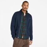 סווטשירט לגברים רוכסן מלא של TIMBERLAND