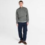 ⁦סווטשירט לגברים רוכסן מלא של TIMBERLAND⁩ – תמונה ⁦4⁩