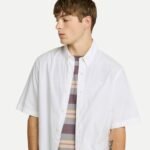 חולצה מכופתרת עם שרוולים קצרים Timberland TB0A2EYE100