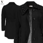 מעיל אופנתי ואלגנטי של TOOT JACET 1580-BLACK