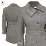 מעיל אופנתי ואלגנטי של TOOT JACET 1580-LIGHT GREY