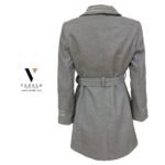 ⁦מעיל אופנתי ואלגנטי של TOOT JACET 1580-LIGHT GREY⁩ – תמונה ⁦3⁩