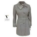 ⁦מעיל אופנתי ואלגנטי של TOOT JACET 1580-LIGHT GREY⁩ – תמונה ⁦4⁩