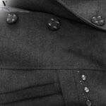 ⁦מעיל אופנתי ואלגנטי עם פרווה של TOOT JACET 7200-GREY⁩ – תמונה ⁦7⁩