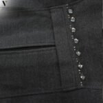 ⁦מעיל אופנתי ואלגנטי עם פרווה של TOOT JACET 7200-GREY⁩ – תמונה ⁦8⁩