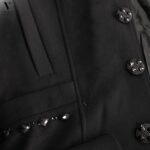 מעיל אופנתי ואלגנטי עם פרווה של TOOT JACET 7200-BLACK – תמונה 6