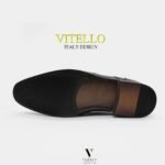 ⁦נעלי עור אלגנטי עם שרוכים של VITELLO⁩ – תמונה ⁦6⁩