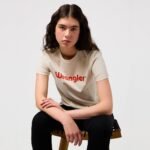 טי-שירט כותנה לצעירות של WRANGLER 112350305 – תמונה 4