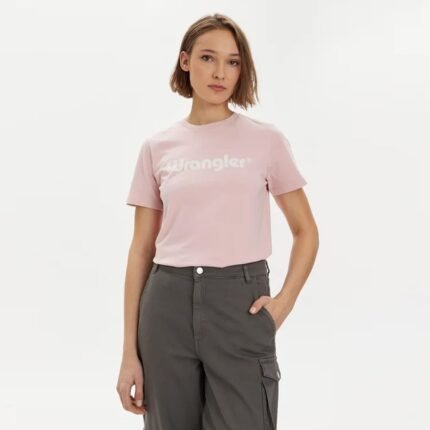 טי-שירט כותנה לצעירות של WRANGLER T-SHIRT 112350309