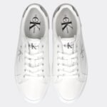 ⁦נעלי ספורט אופנתיות לנשים של CALVIN KLEIN YW0YW01222-WHITE/SILVER⁩ – תמונה ⁦2⁩