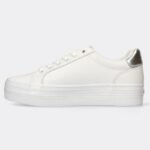 ⁦נעלי ספורט אופנתיות לנשים של CALVIN KLEIN YW0YW01222-WHITE/SILVER⁩ – תמונה ⁦4⁩