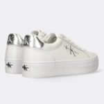 ⁦נעלי ספורט אופנתיות לנשים של CALVIN KLEIN YW0YW01222-WHITE/SILVER⁩ – תמונה ⁦5⁩