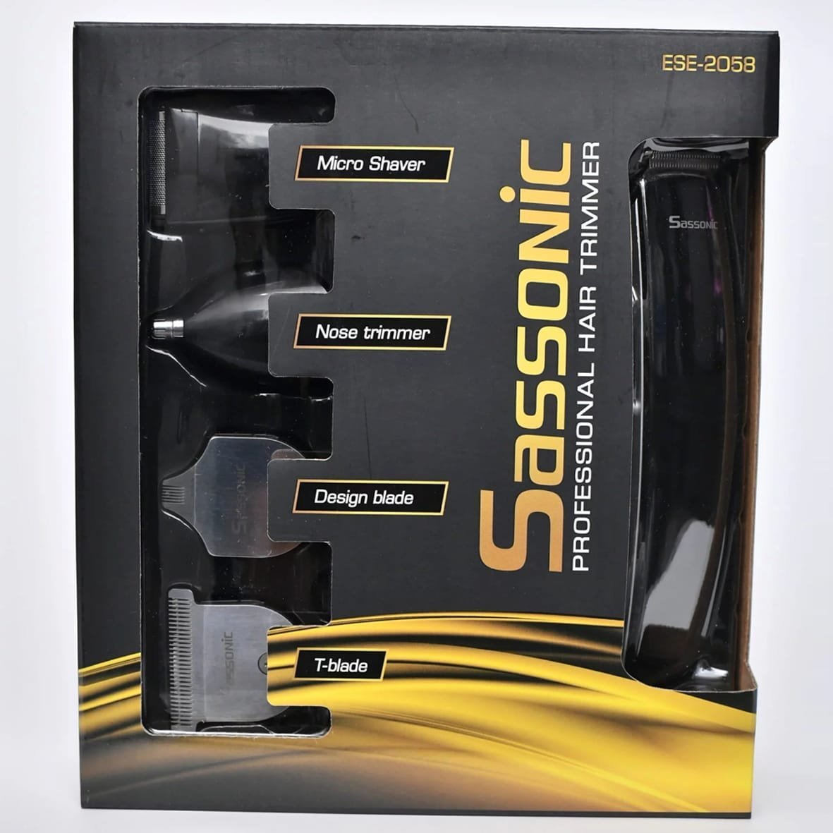 מכונת-גילוח-ותספורת-עם-4-ראשים-מתחלפים-Sassonic-ESE-2058.jpg מכונת גילוח ותספורת עם 4 ראשים מתחלפים Sassonic ESE-2058 – תמונה 1