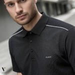 ⁦פולו קצר לגברים של BLANK⁩ – תמונה ⁦2⁩