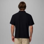 ⁦חולצת פולו צ'יל קריק שחור של COLUMBIA⁩ – תמונה ⁦4⁩