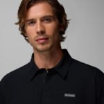 חולצת פולו צ'יל קריק שחור של COLUMBIA