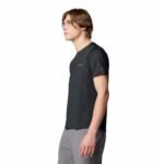 חולצת טי של קולומביה בצבע שחור עם שוליים – תמונה 5