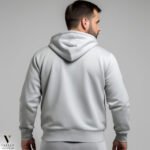 ⁦חליפת קפוצ'ון אוברסיז אפור של DIADORA⁩ – תמונה ⁦2⁩