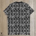 ⁦חולצת טי מעוצבת שחור של GIORGIO BELLINI⁩ – תמונה ⁦4⁩