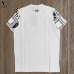 ⁦טי-שירט מעוצבת לבן של GIORGIO BELLINI⁩ – תמונה ⁦4⁩