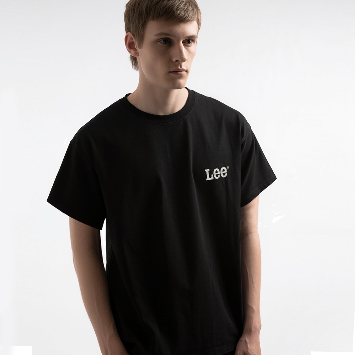 LEE T 112378770 טי שירט אוברסייז מעוצבת של LEE – תמונה 1