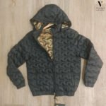 מעיל פוך מעוצב עם קפוצ'ון מתפרק של NOW JEANS – תמונה 3