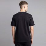 טי שירט אוברסייז שחור של ROBERTO VINO – תמונה 2