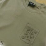 טי שירט ירוק עם כיס של WJEANS – תמונה 6