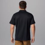 חולצת פולו שחור של COLUMBIA UTILIZER – תמונה 4