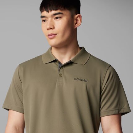 חולצת פולו של COLUMBIA UTILIZER STONE GREEN