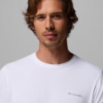 ⁦חולצת טי טכנית קלה לבן של Columbia Zero Rules⁩ – תמונה ⁦6⁩