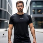 טי שירט בעיצוב בגב של ROBERTO VINO