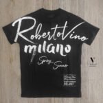 ⁦טי שירט בעיצוב בגב של ROBERTO VINO⁩ – תמונה ⁦4⁩