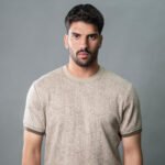 טי-שירט מבד סריג של VALERIO – תמונה 2