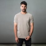 טי-שירט מעוצבת מבד סריג של VALERIO